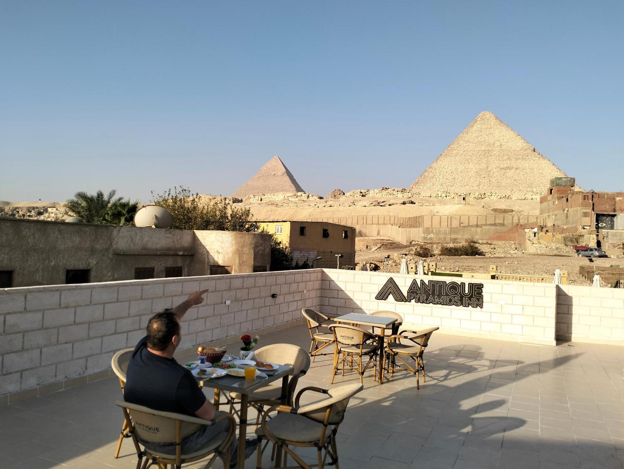 Antique Pyramids Inn Giza Esterno foto