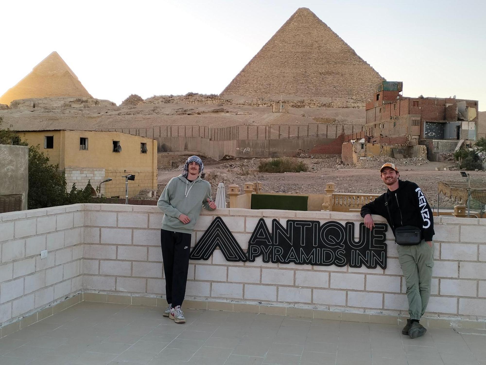 Antique Pyramids Inn Giza Esterno foto
