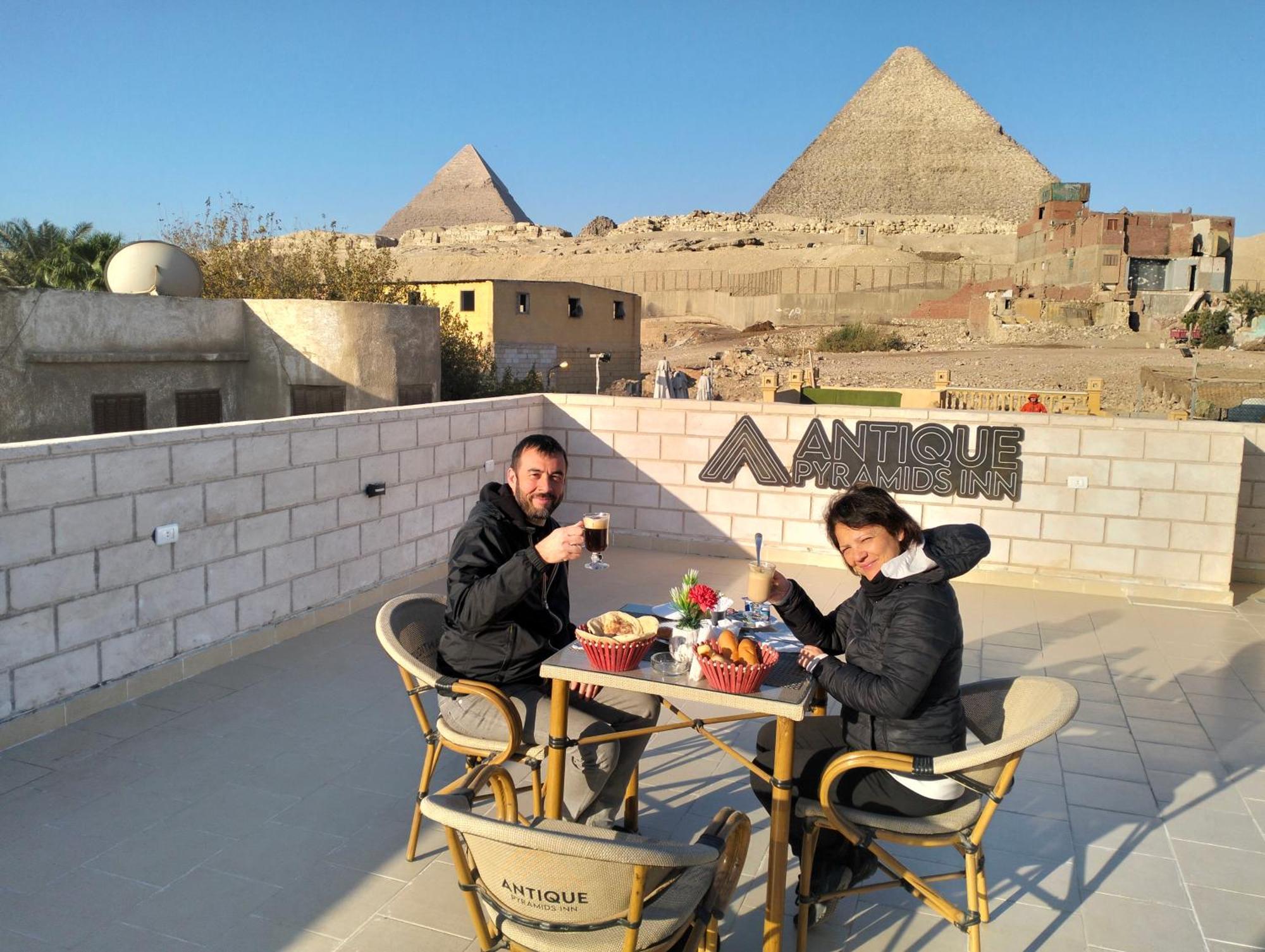 Antique Pyramids Inn Giza Esterno foto